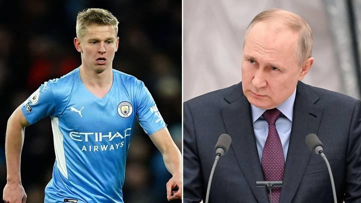 Zinchenko y Putin, conflicto internacional