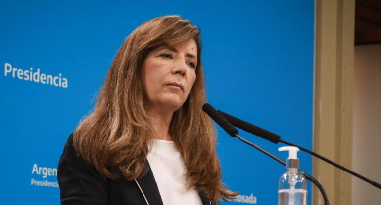 Gabriela Cerruti, Gobierno, NA