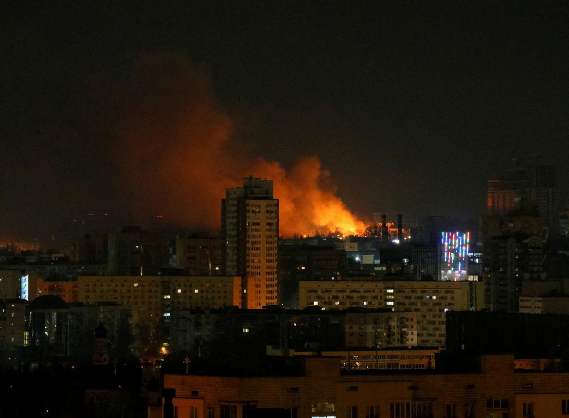 Conflicto entre Rusia y Ucrania, ataque a Kiev, Reuters