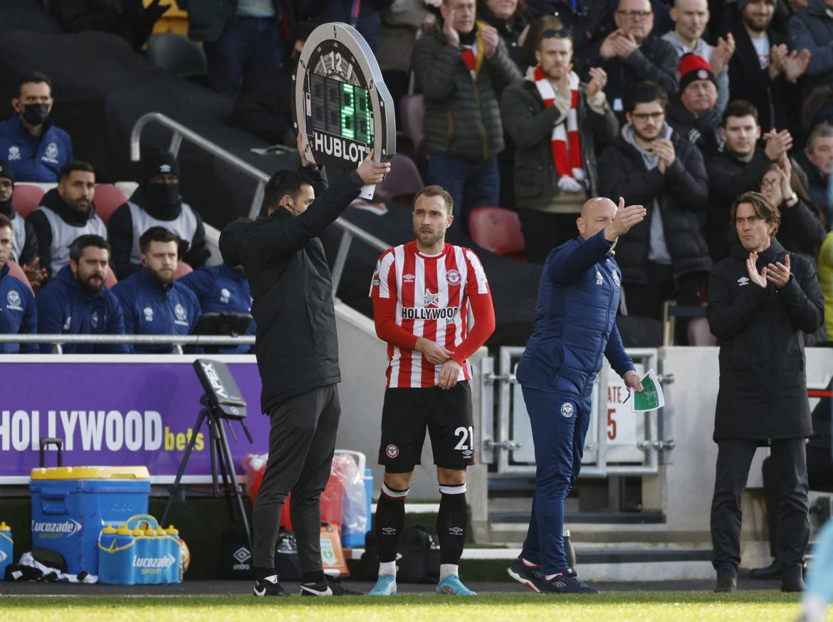 Christian Eriksen, Brentford, Reuters