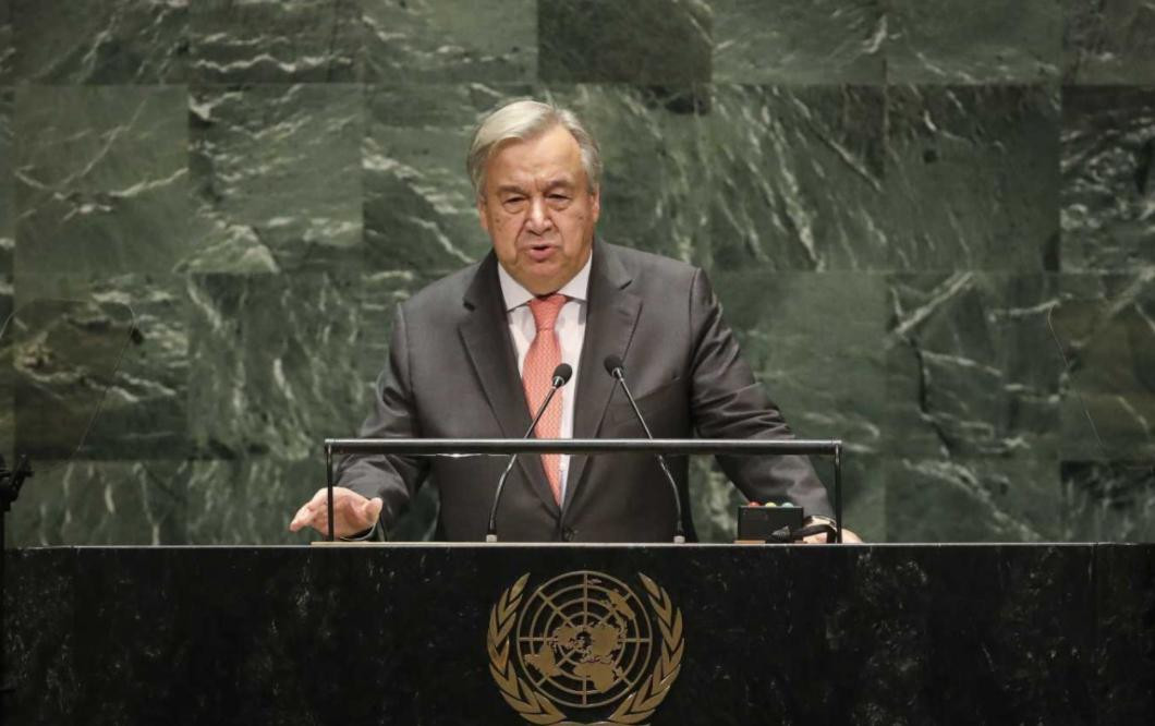 António Guterres, ONU, NA