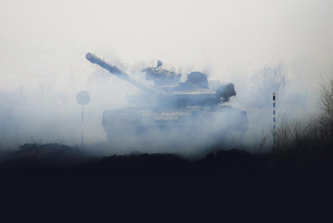 Conflicto entre Rusia y Ucrania, tanque ruso, Reuters