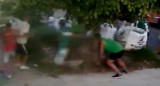Violencia en el fútbol, enfrentamiento entre barras, NA