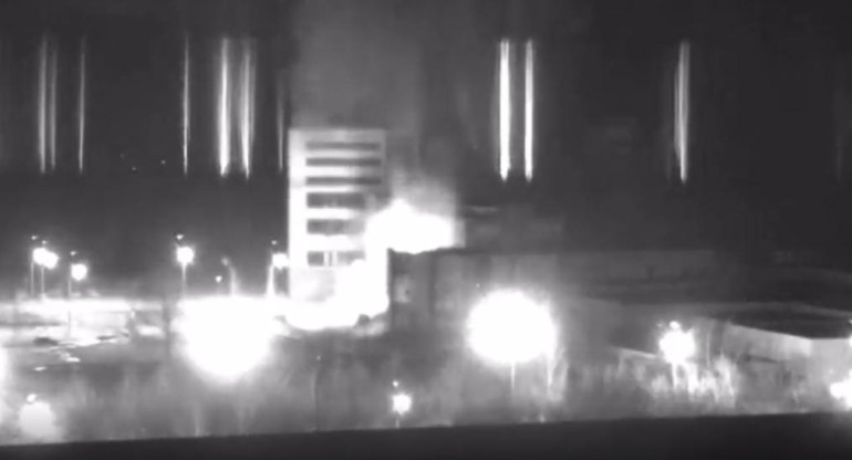 Video del ataque de Rusia a Ucrania: “Si explota la central nuclear será diez veces peor que Chernobyl”