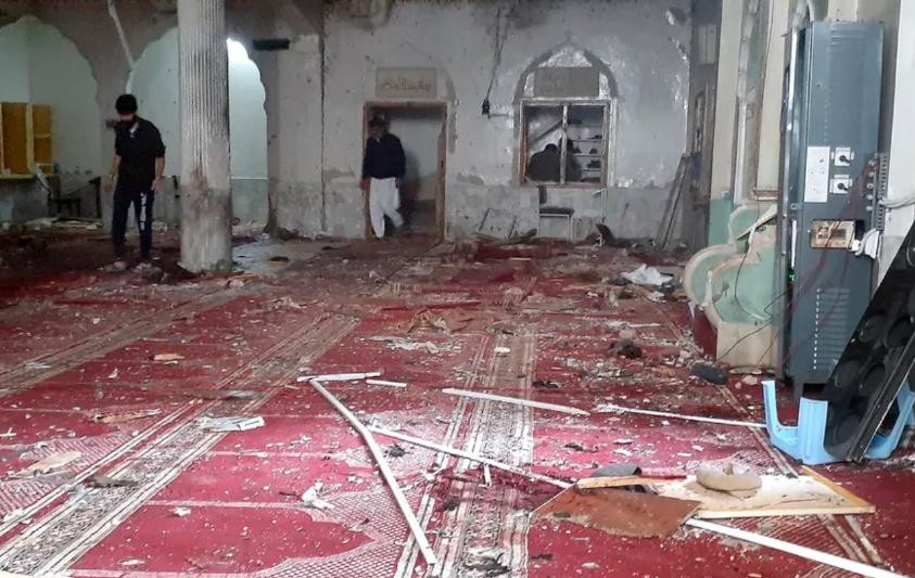 Explosión en una mezquita de Pakistan