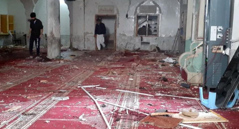 Explosión en una mezquita de Pakistan