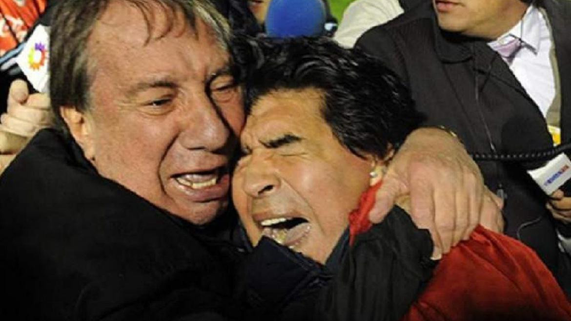 Carlos Bilardo y Maradona