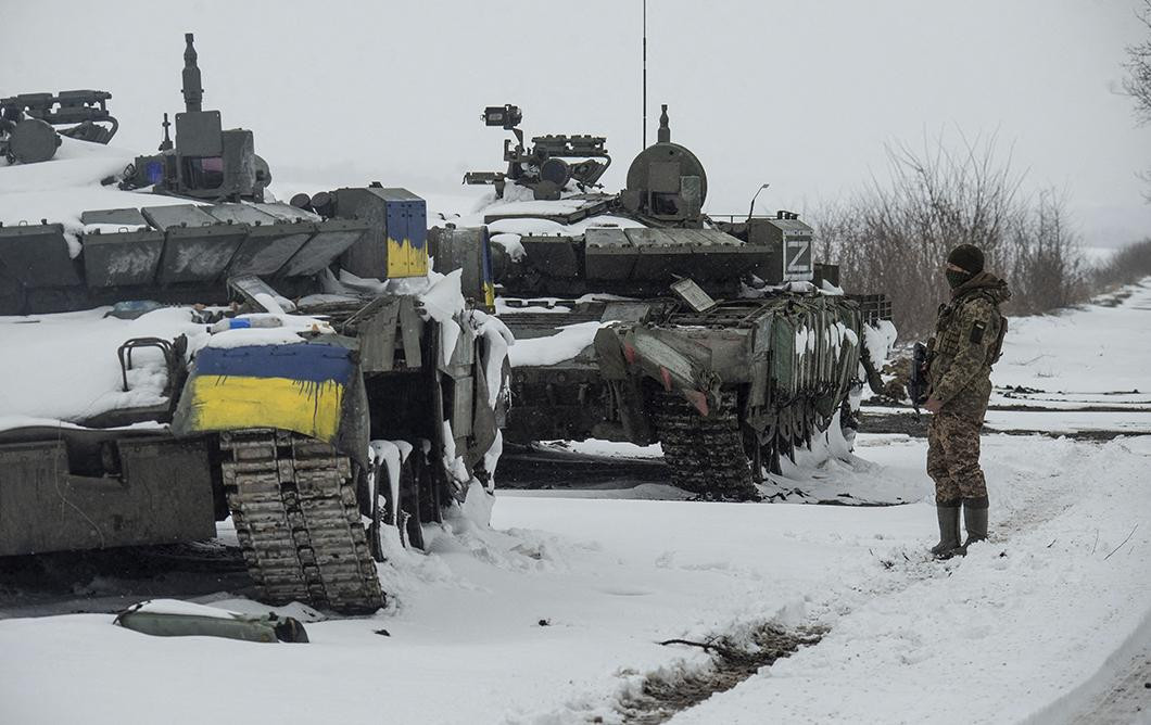 Conflicto entre Rusia y Ucrania, tanques ucranianos, Reuters