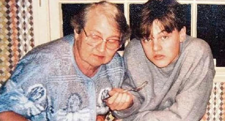 Leonardo DiCaprio y su abuela, Helena InderBirken