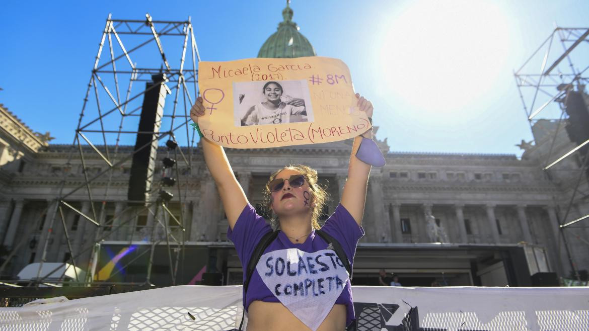 Movilizaciones al Congreso en el Día de la Mujer, NA