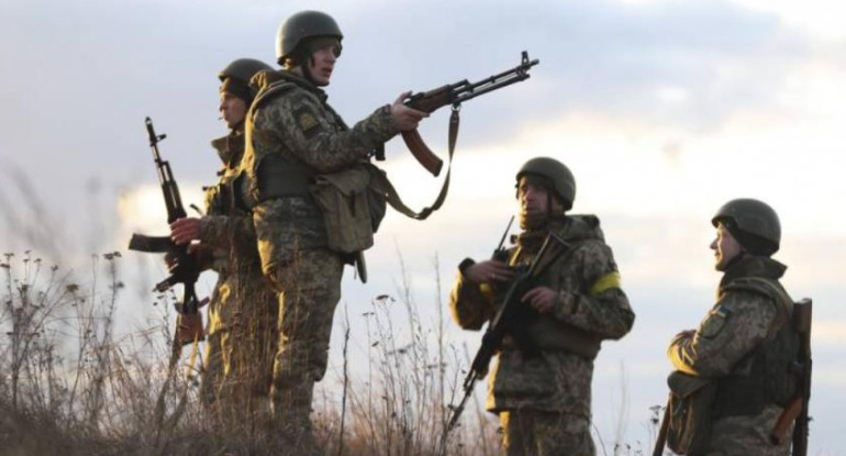Conflicto entre Rusia y Ucrania, soldados de Ucrania, Reuters