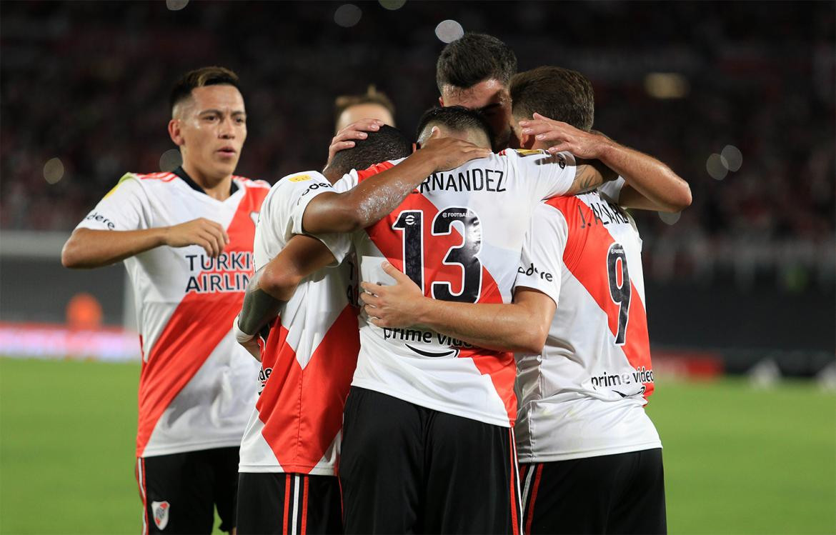 Gol de River, festejo de gol, NA