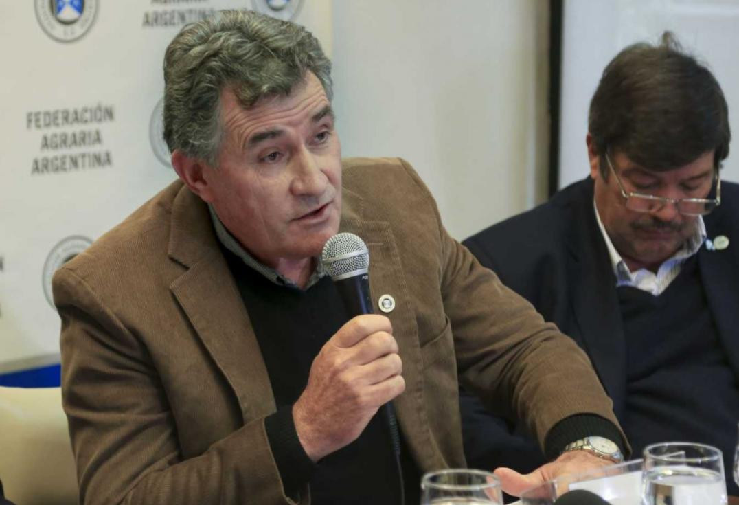 Federación Agraria Argentina, Carlos Achetoni, NA