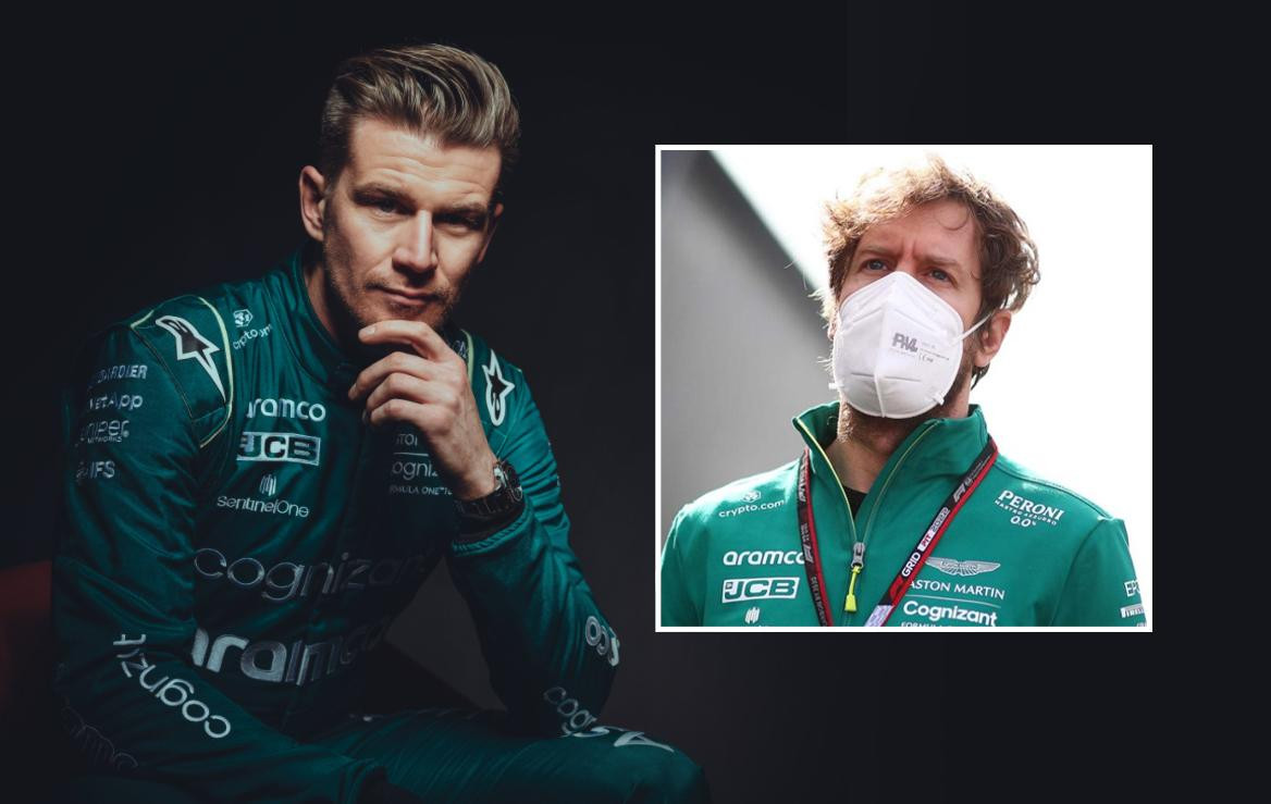 Nico Hulkenberg, Sebastian Vettel, Fórmula 1, Aston Martin, Fotos F1