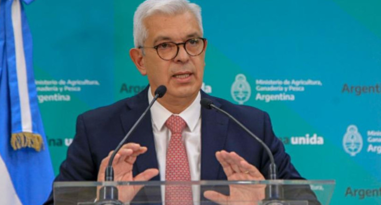Ministro de Agricultura, Julián Domínguez, foto NA