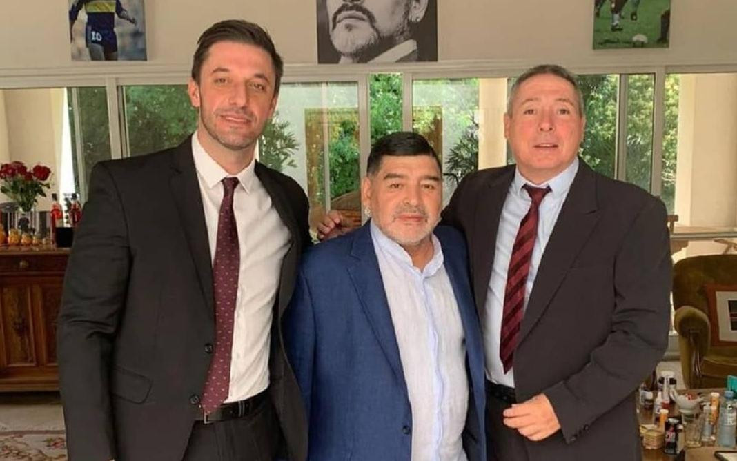Diego Armando Maradona, abogados Matías Morla y Víctor Stinfale, NA