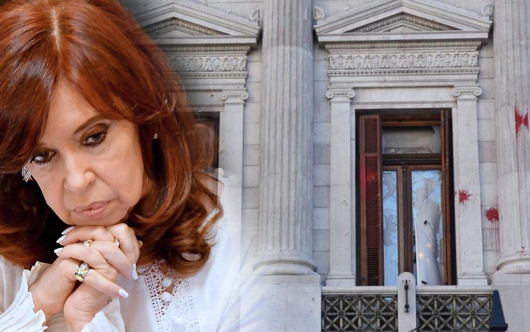 Ataque a despacho de Cristina Kirchner, Congreso
