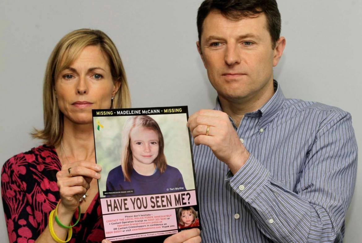 Madeleine McCann, padres