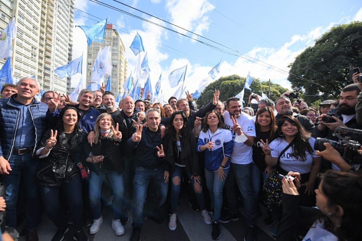 Acto de La Cámpora en la ex Esma