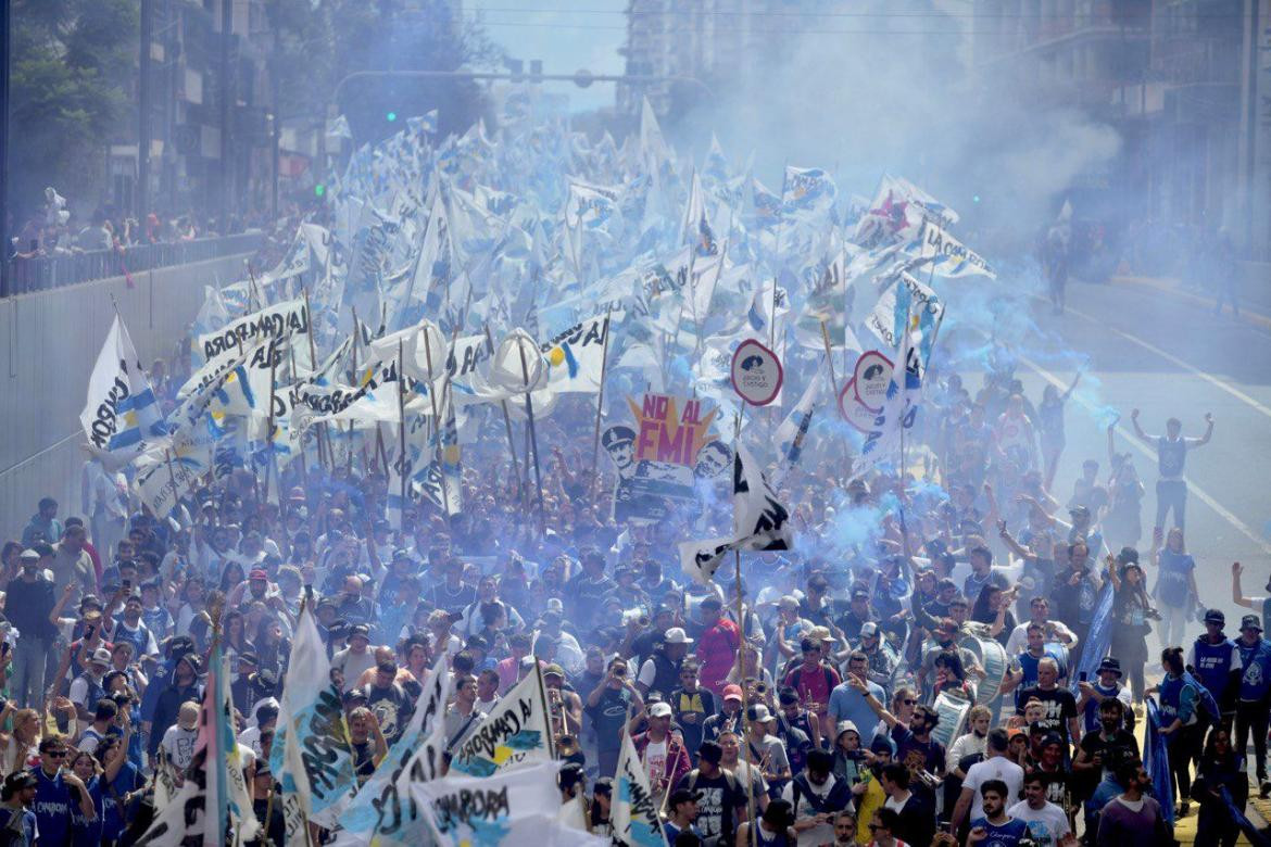 Marcha de La Cámpora en el Día de la Memoria, Verdad y Justicia