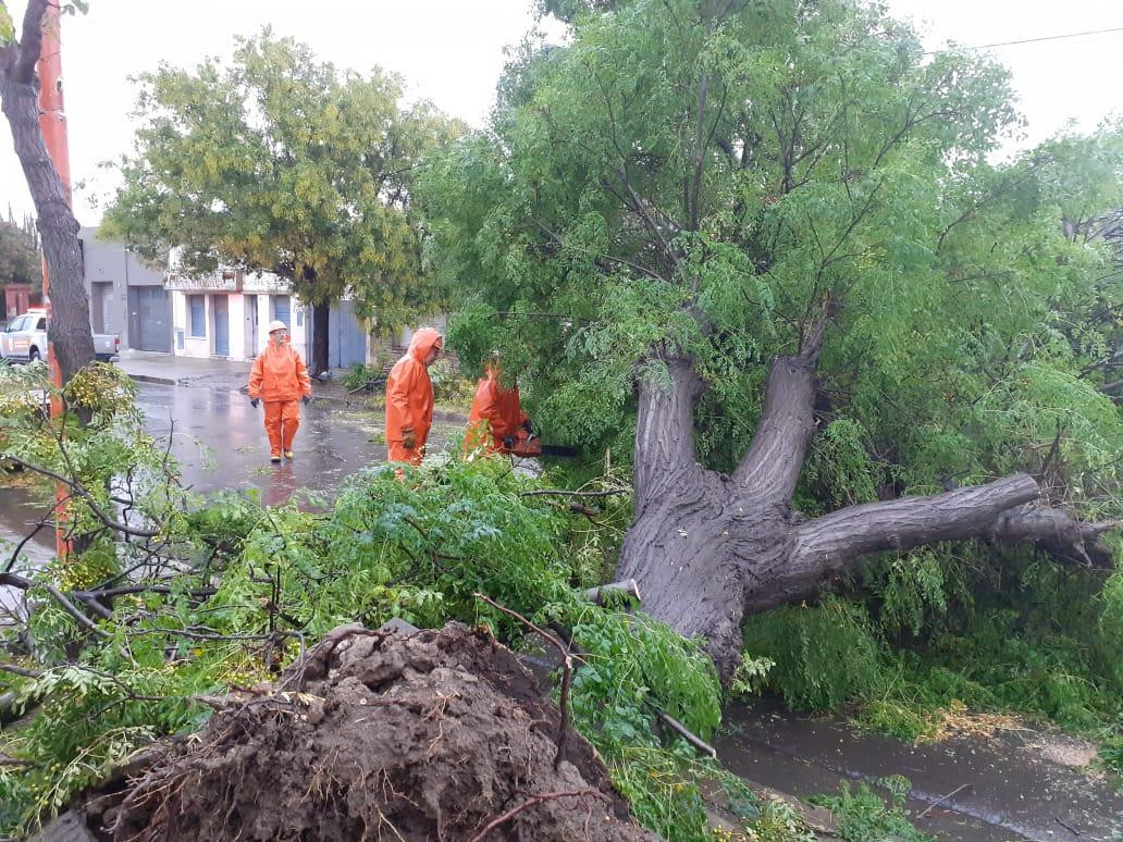 Temporal en la provincia de Buenos Aires