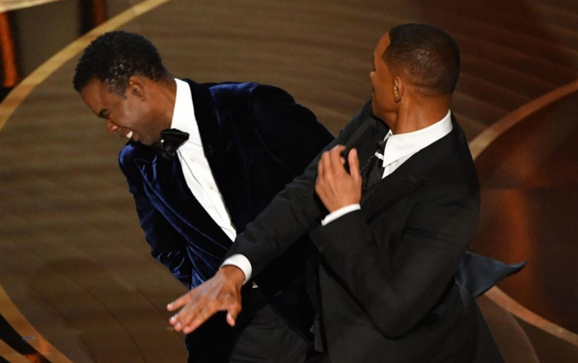 Premios Oscar, Will Smith le pegó a Chris Rock