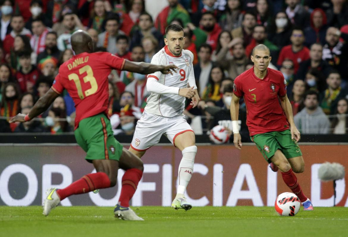 Eliminatorias europeas, Portugal vs. Macedonia del Norte, REUTERS