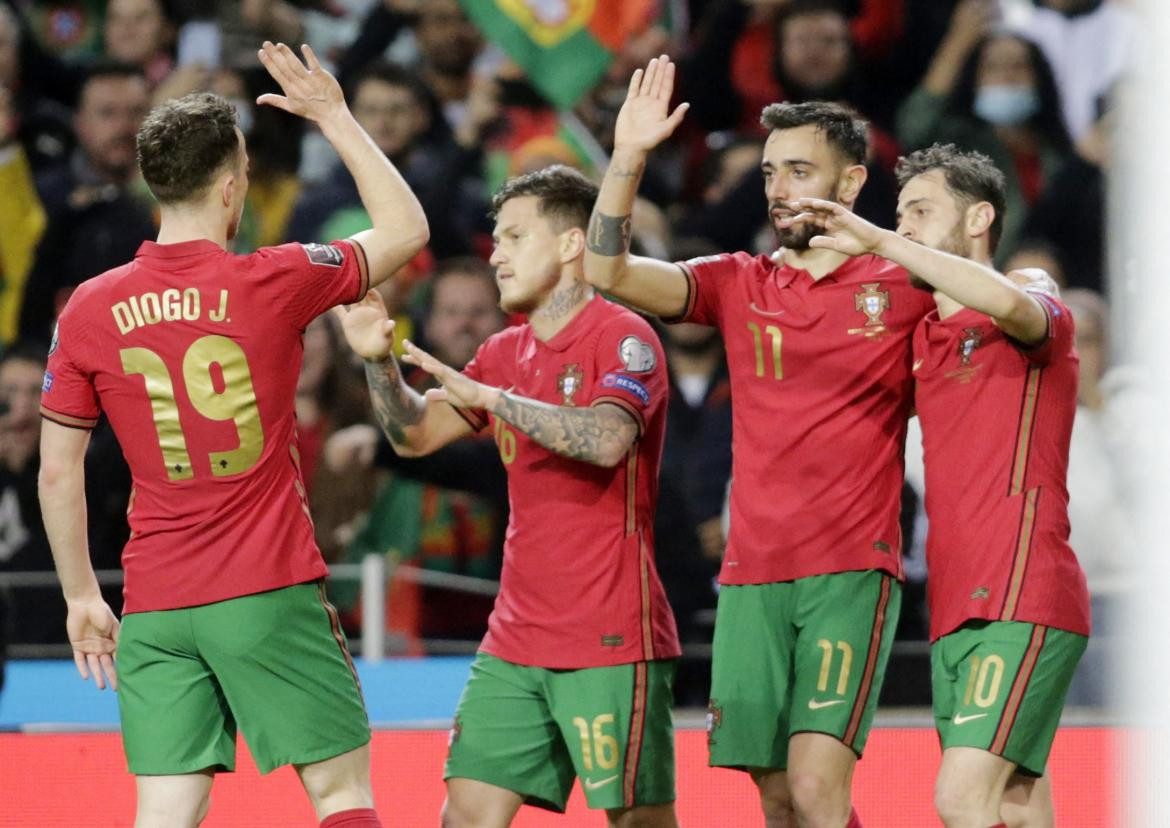 Eliminatorias europeas, Portugal vs. Macedonia del Norte, REUTERS