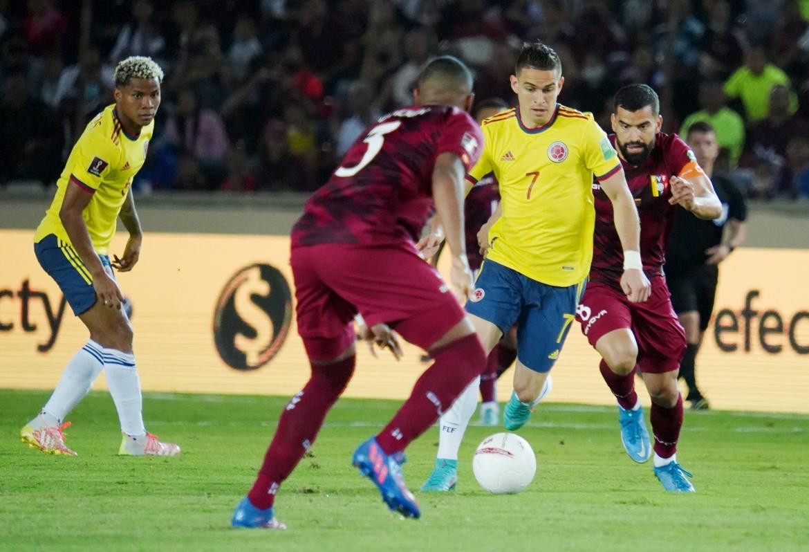 Venezuela vs Colombia, Eliminatorias, Mundial Qatar, REUTERS	
