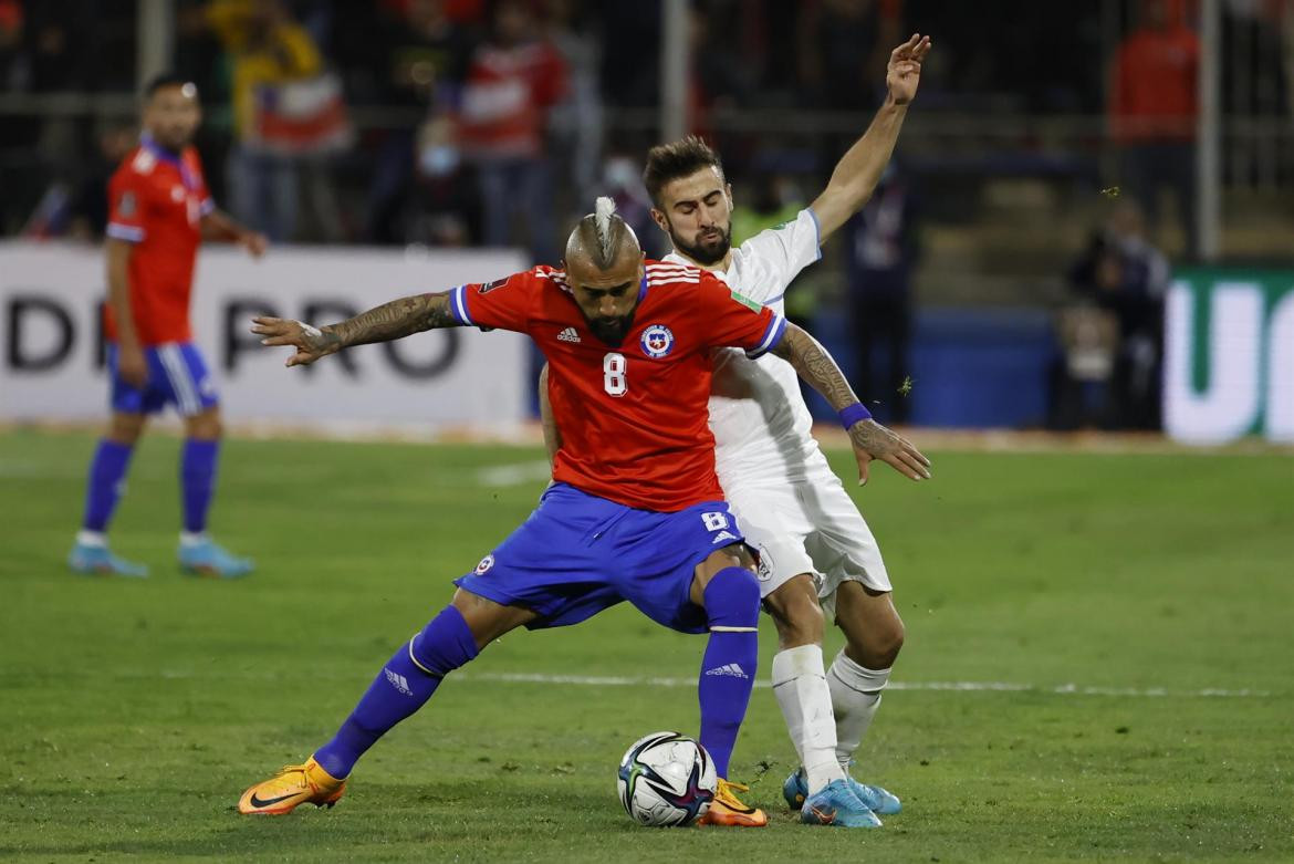 Chile vs Uruguay, Eliminatorias, EFE