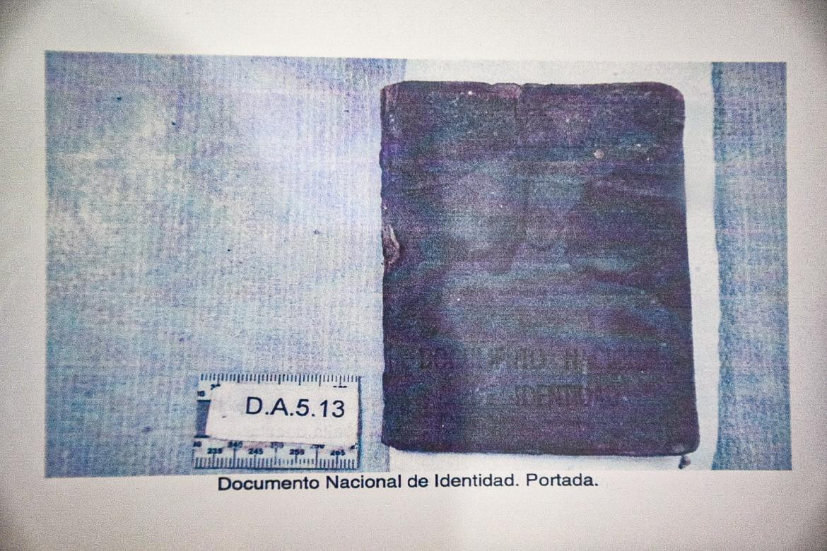 Documento del soldado Omar Enrique Torres, Malvinas 40 años