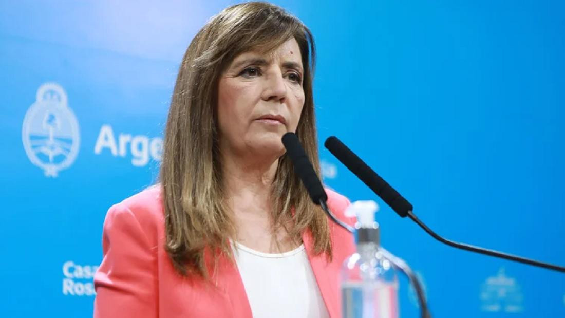 Gabriela Cerruti, portavoz del gobierno, foto prensa