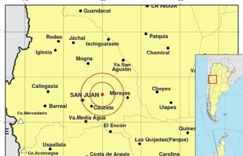 Sismo en San Juan