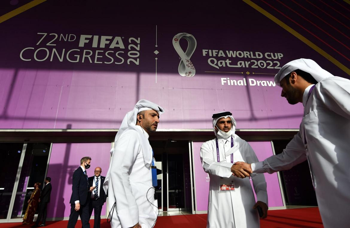 Sorteo Mundial Qatar 2022. EFE