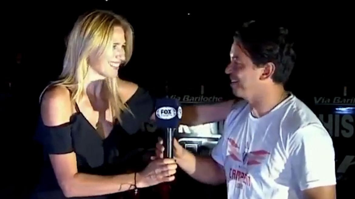 Alina Moine y Marcelo Gallardo