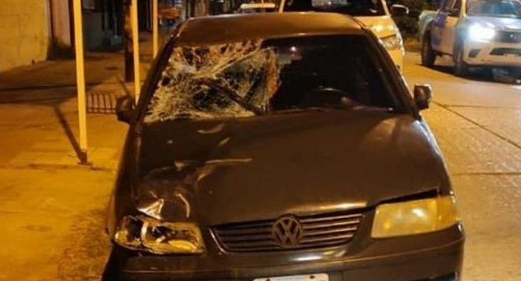 Auto que atropelló y mató a un jugador de hockey de Gimnasia La Plata
