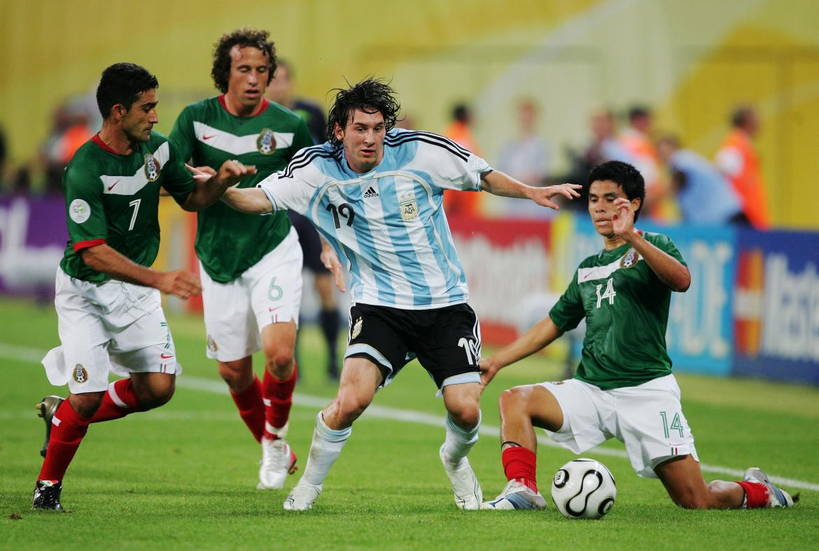 Lionel Messi ante México