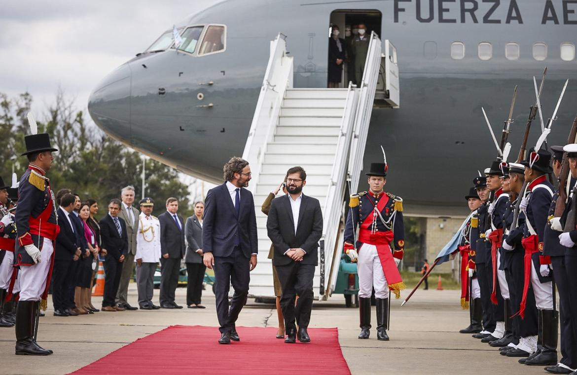 Gabriel Boric, presidente de Chile, visita a Argentina, NA	