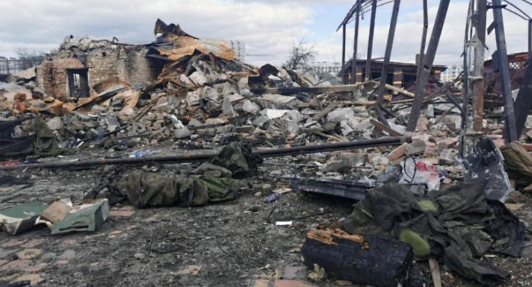 Ataque ruso en Bucha, Ucrania, AGENCIA NA