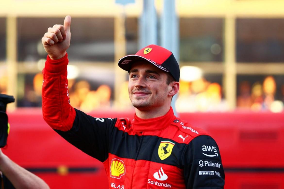 Charles Leclerc; Fórmula 1. Foto: Reuters.