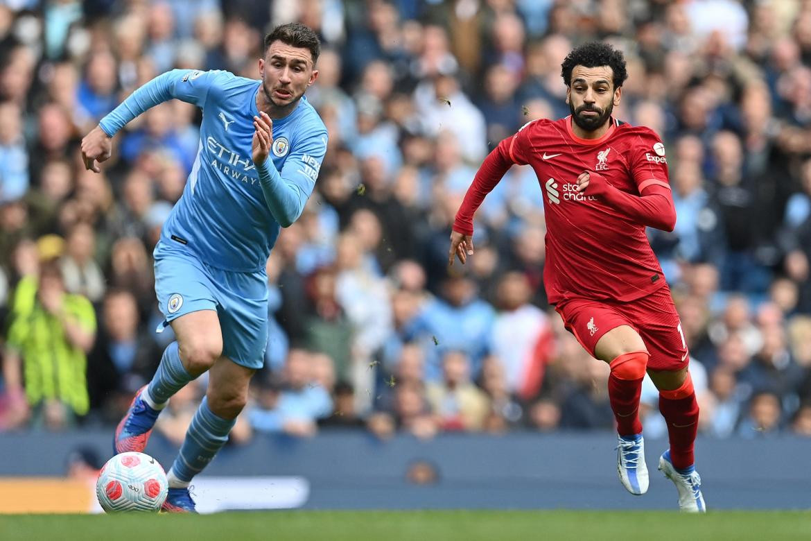 Manchester City vs. Liverpool, Fútbol inglés, Foto AFP