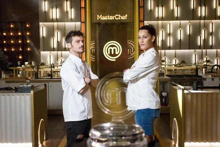 Masterchef celebrity, Tomás Fonzi y Mica Viciconte, Foto Telefe