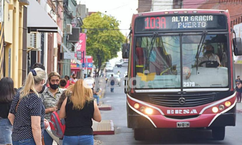 Transporte público, colectivo, NA