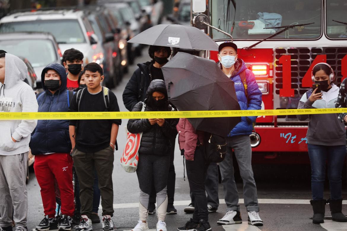 Tiroteo en subte de Nueva York, disparos, heridos, foto AFP