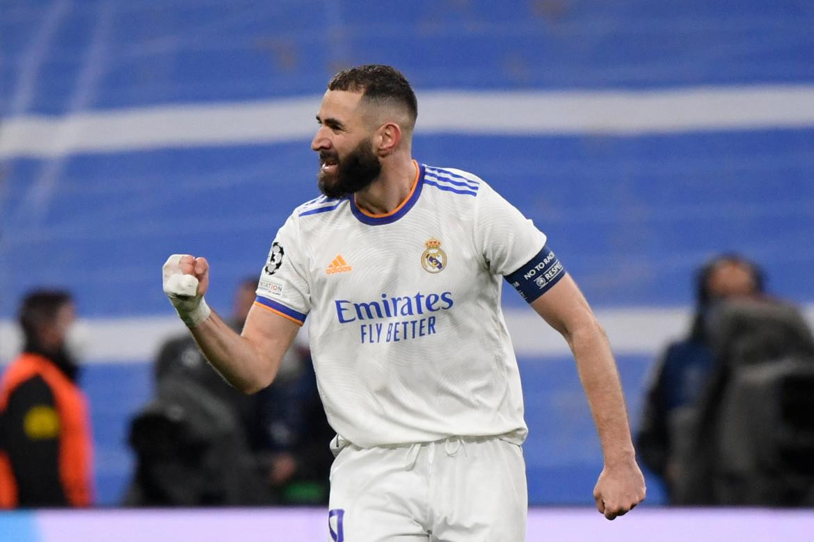 Karim Benzema, Real Madrid vs Chelsea, Champions League, AFP