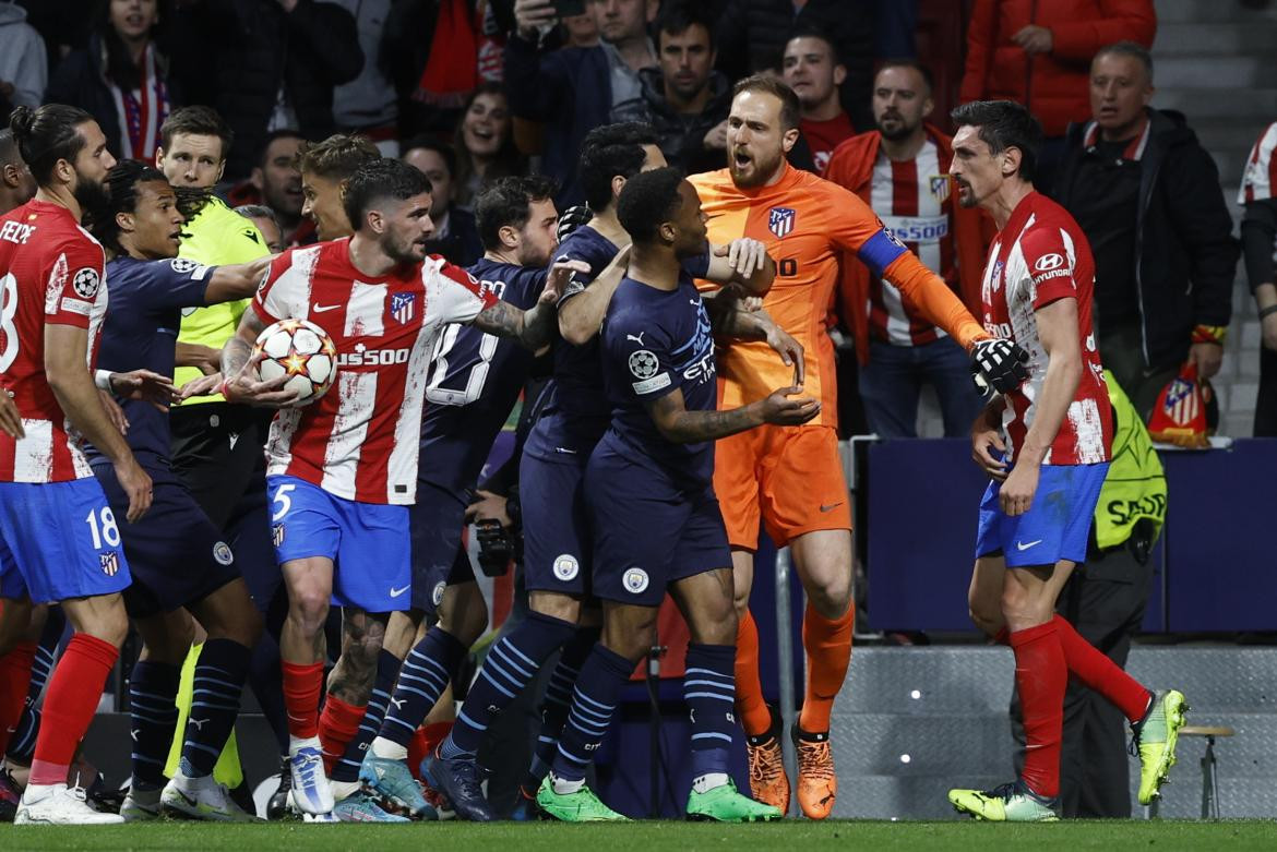 Champions League, Atlético Madrid vs Manchester City, AGENCIA EFE
