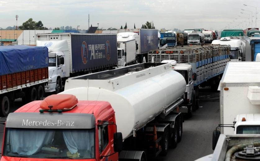 Transportistas, economía argentina, foto NA