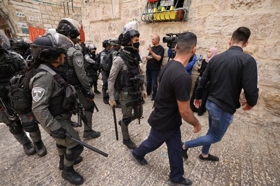 Ataque en Mezquita en Jerusalén, AFP
