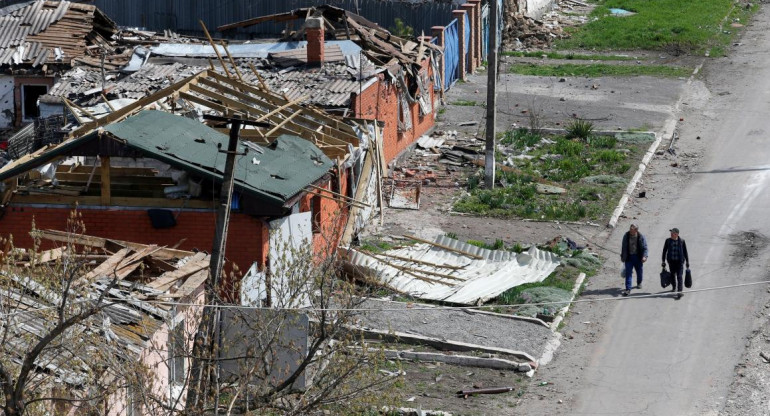Conflicto Rusia-Ucrania, bombardeo a población civil, Reuters
