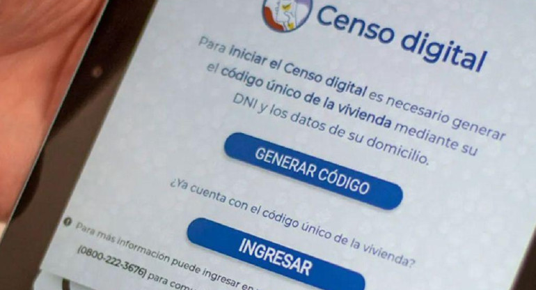 Censo digital, foto NA